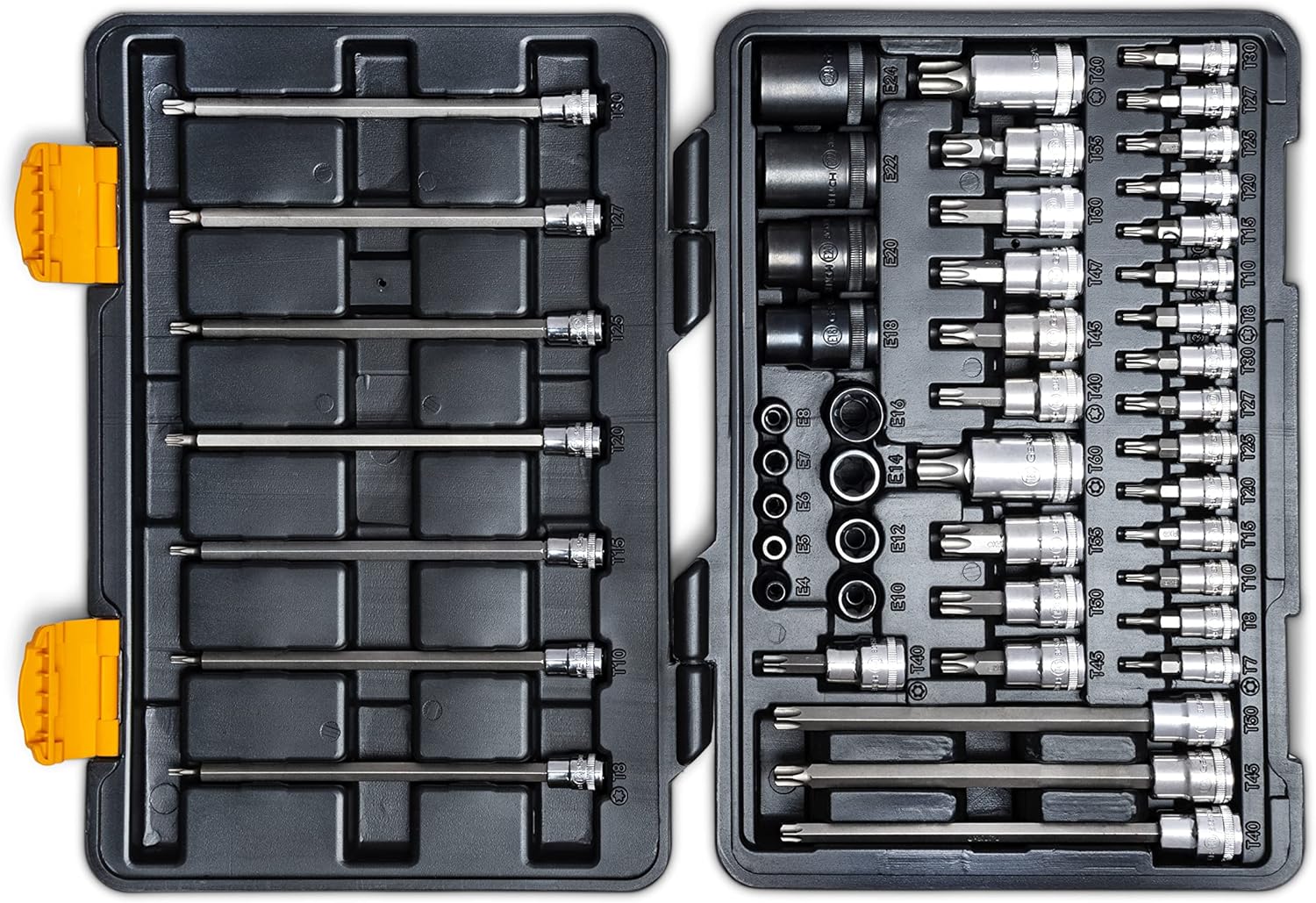 GEARWRENCH 89087 49 Piece 1/4", 3/8", 1/2" Drive Torx Bit Socket Master Set - Image 5