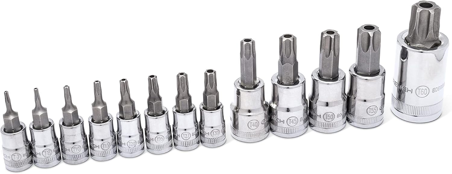 GEARWRENCH 89087 49 Piece 1/4", 3/8", 1/2" Drive Torx Bit Socket Master Set - Image 8