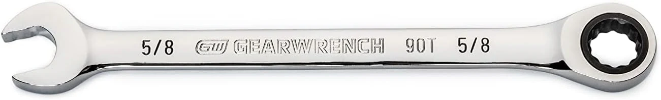 GEARWRENCH 86947 5/8" 4 Degree Swing Arch 12 Point Ratcheting Combination Wrench - Image 2
