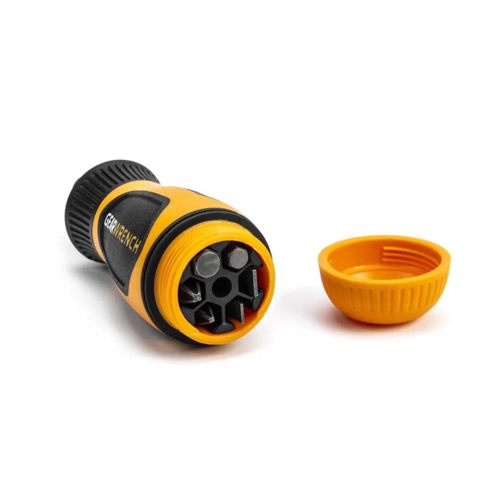 GEARWRENCH 6-in-1 Stubby Ratcheting Multi-Bit Driver - 80061R - Image 7