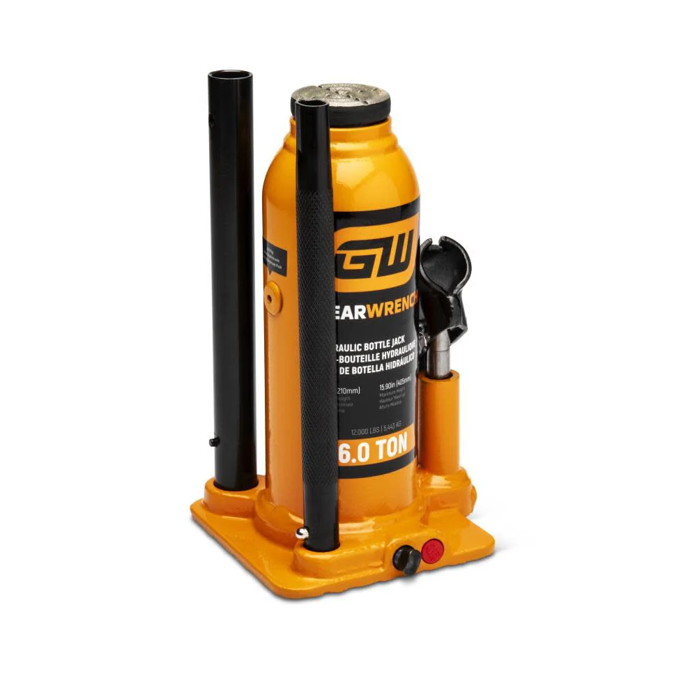 GEARWRENCH 6 Ton Hydraulic Bottle Jack | GWHBJ6T - Image 5