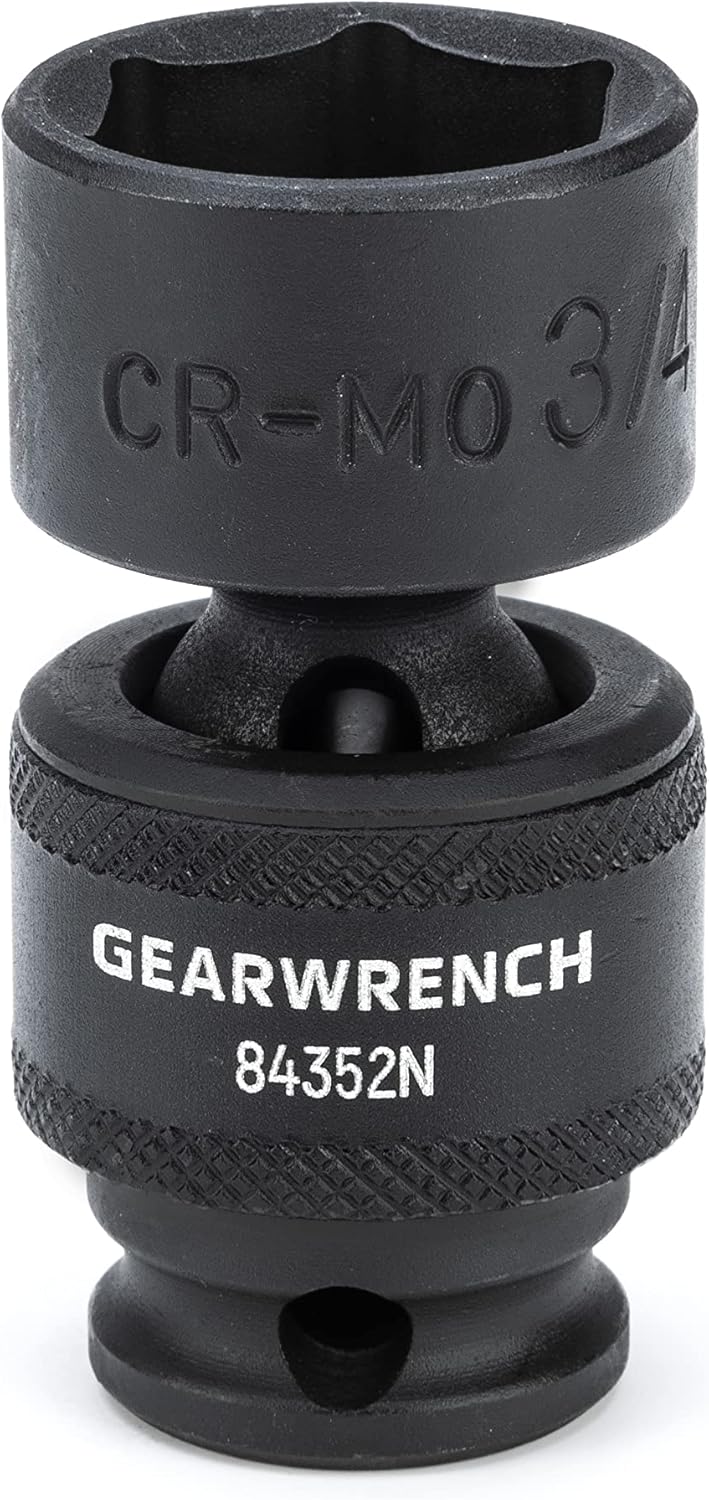 GEARWRENCH 8 Pc. 3/8" Drive 6 Pt. Standard Universal Impact Socket Set, SAE - 84917N - Image 4