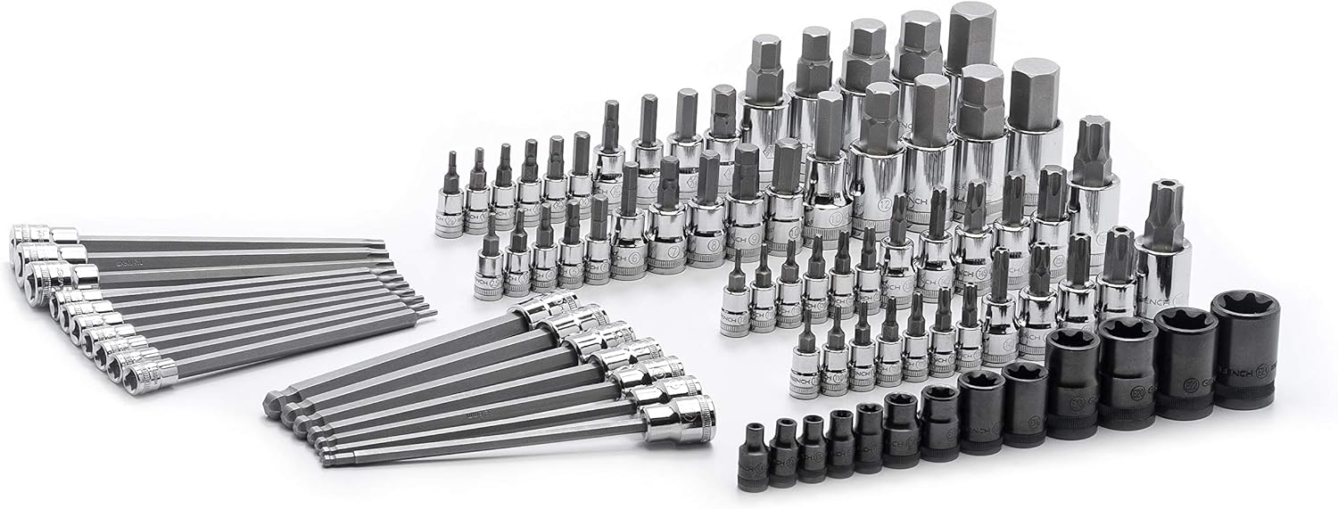 GEARWRENCH 80742 84 Pc. Master SAE/Metric Hex And Torx Bit Socket Set - Image 2