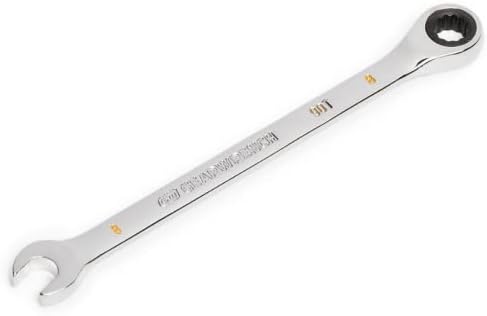 GEARWRENCH 8mm 4 Degree Swing Arch 12 Point Ratcheting Combination Wrench - 86908 - Image 4