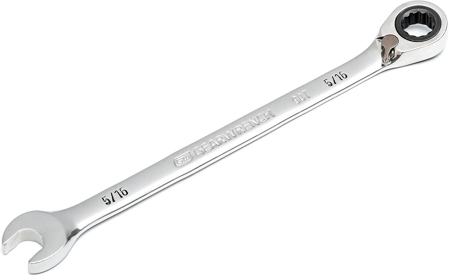 GEARWRENCH (86641) 90T 5/16" Reversible Ratcheting Combination Wrench - Image 2