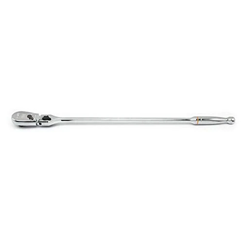 GEARWRENCH 1/2in Drive 90-Tooth Locking Flex Head Teardrop Ratchet 24in