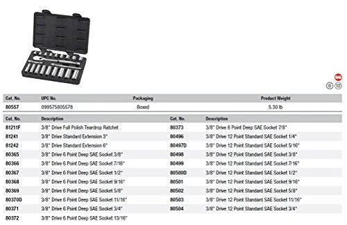 GEARWRENCH 49-Piece Mechanics SAE/Metric Tool Set - Image 10