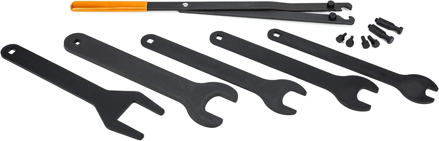 GEARWRENCH Fan Clutch Service Set, Fan Nut Wrenches, Pully Holder, Blow Mold Case- 41580D - Image 3