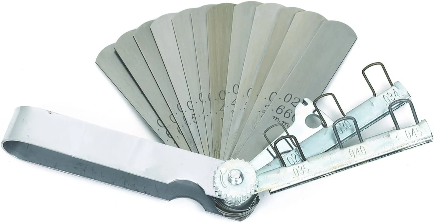 GEARWRENCH Feeler Gauge Set - 12 Blade & 6 Wire Spark Plug Gap - 164 - Image 2