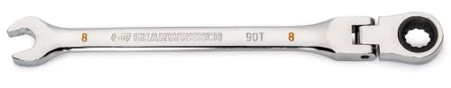 GEARWRENCH Flex Head Ratcheting Combination Wrench - Image 3