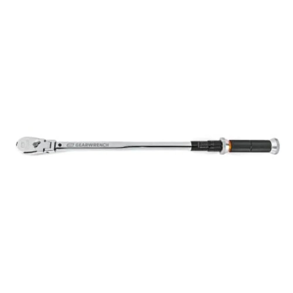 GEARWRENCH 1/2" Drive 120XP Flex Head Micrometer Torque Wrench 30-250 ft/lbs.