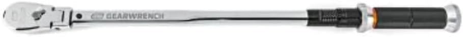 GEARWRENCH 1/2" Drive 120XP Flex Head Micrometer Torque Wrench 30-250 ft/lbs. - Image 2