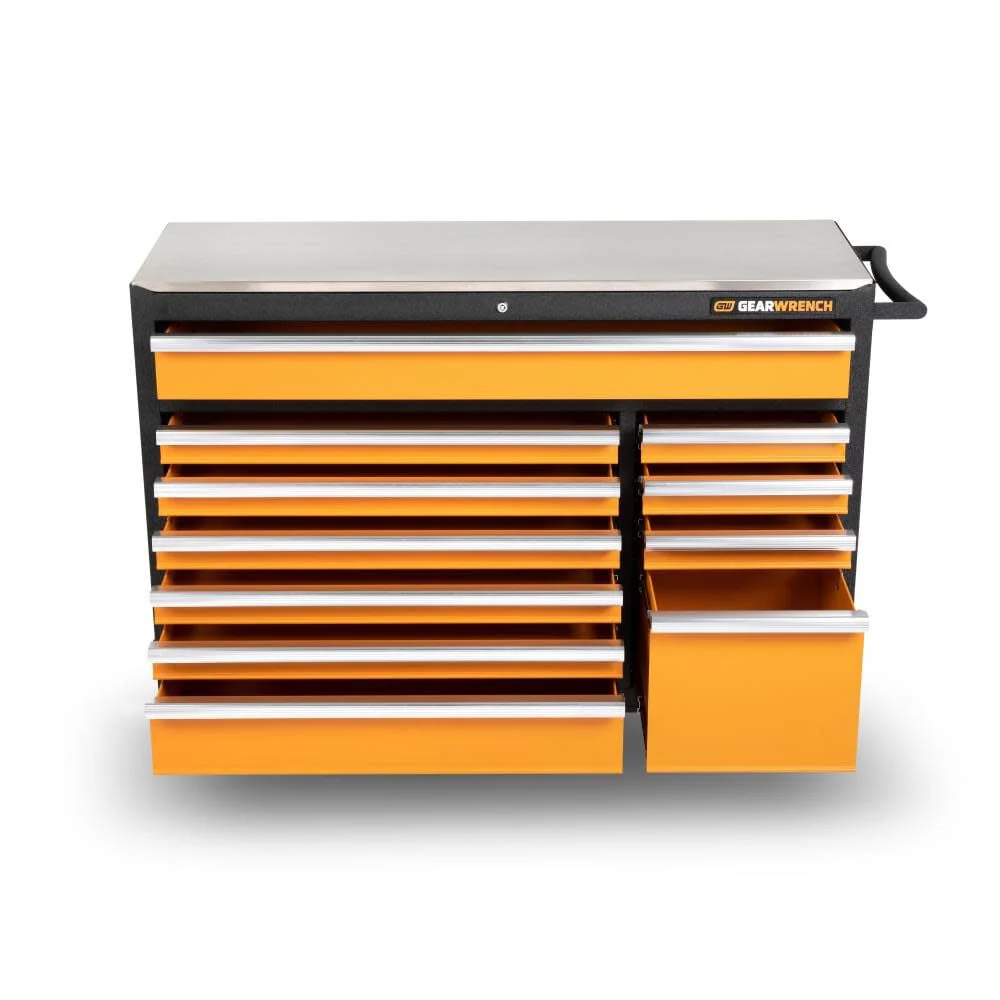 GEARWRENCH 83247 GSX Series Rolling Tool Cabinet 51-in 11 Drawer Cabinet with Stainless Steel Worktop - Image 5