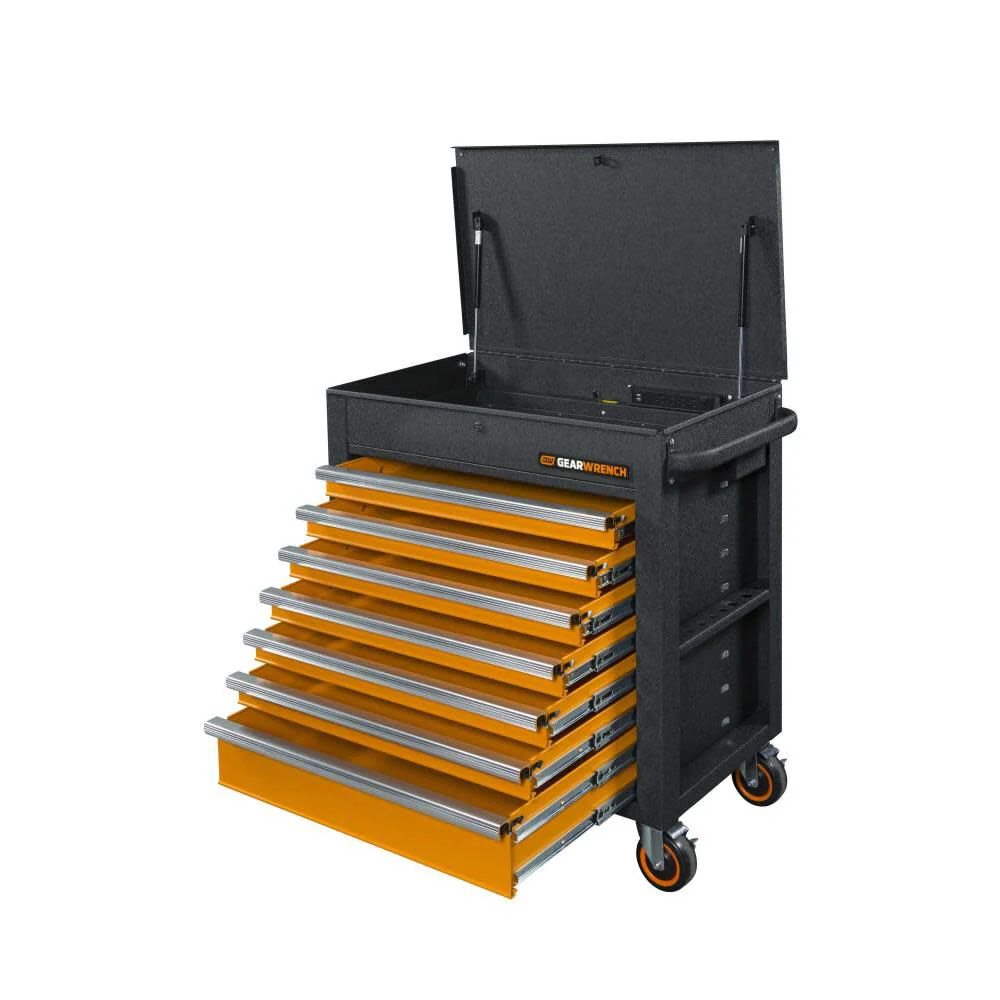 GEARWRENCH GSX Series Rolling Tool Cart Tilt Top 35in 7 Drawer - Image 2