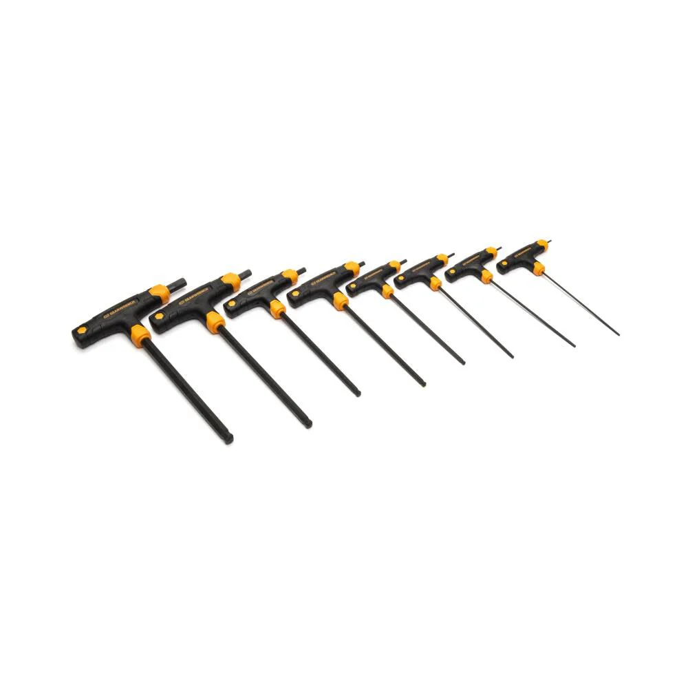 GEARWRENCH 8 Piece Metric Ball End T-Handle Hex Key Set - 83520 - Image 5