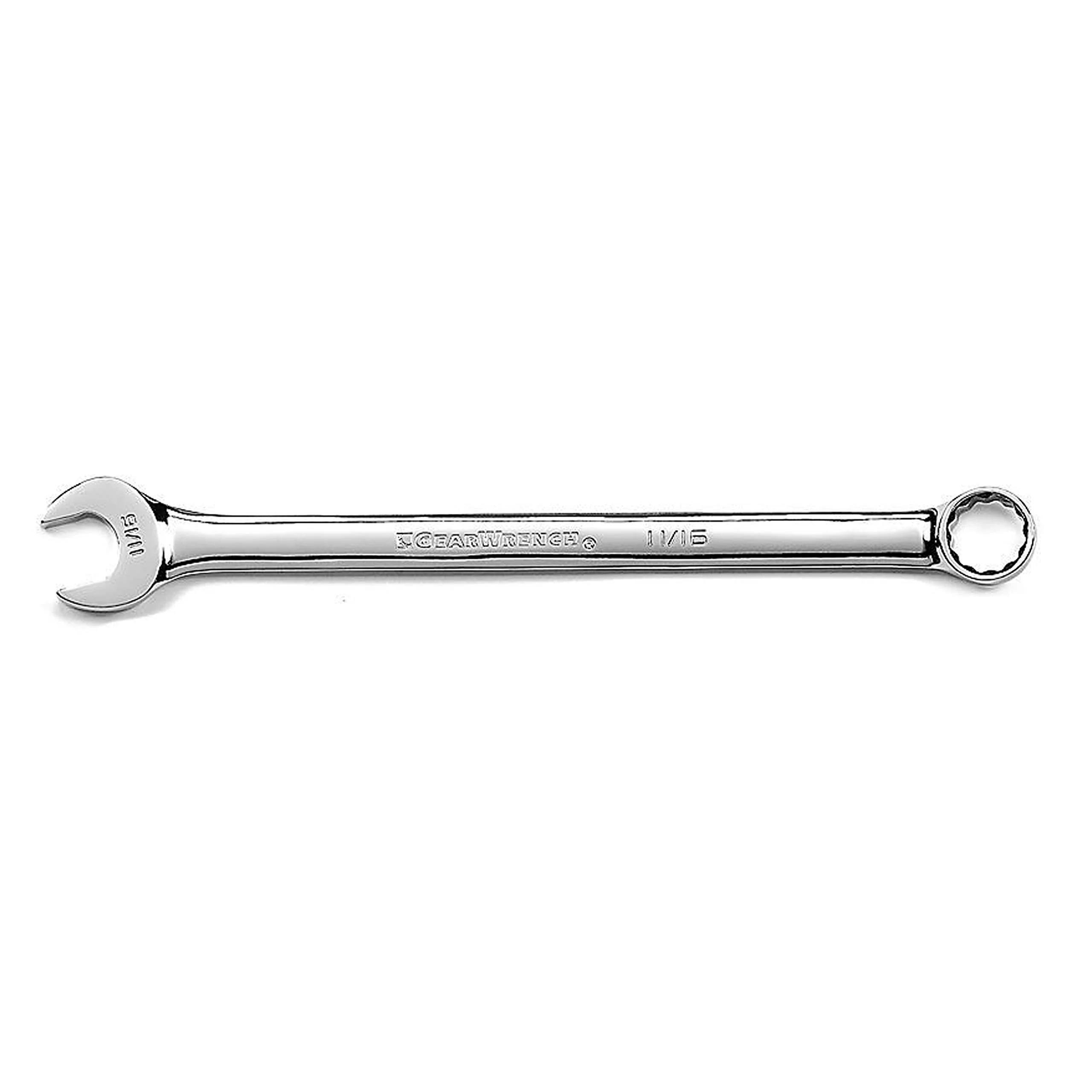 GEARWRENCH 81659 Long Pattern Combination Wrench 11/16", 12 Point