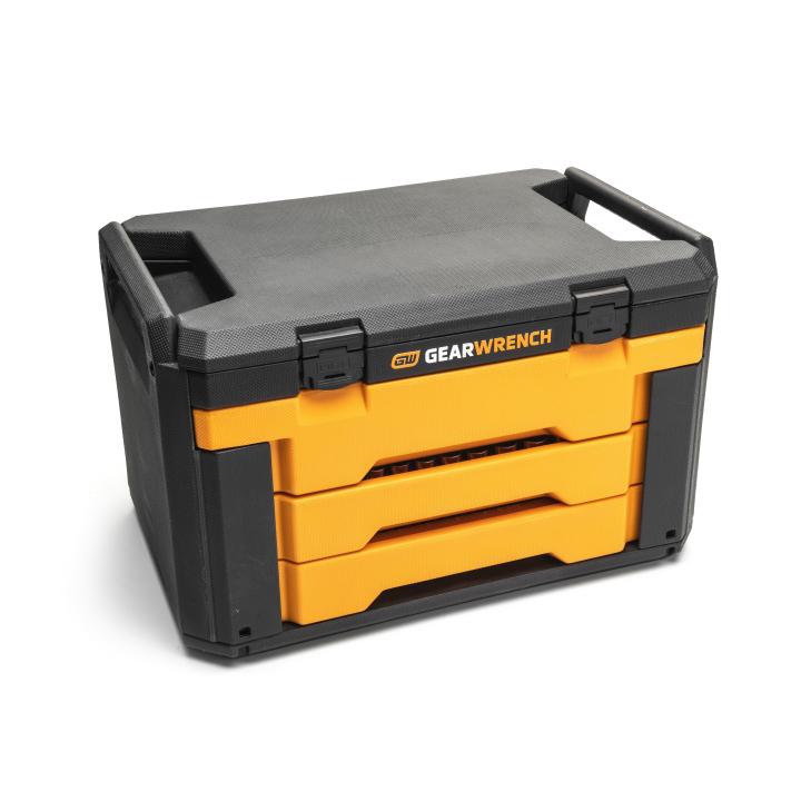 GEARWRENCH 80966 243 Pc. 6 Pt. Mechanics Tool Set In 3 Drawer Storage Box - Image 2