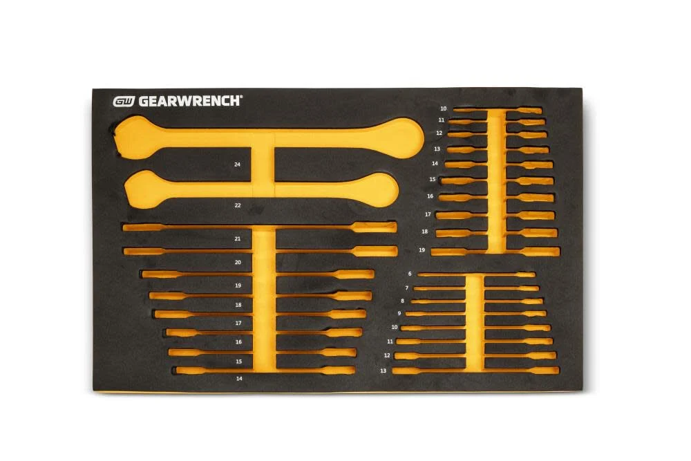 GEARWRENCH Metric Ratcheting Wrench Set 28pc 86527 - Image 6