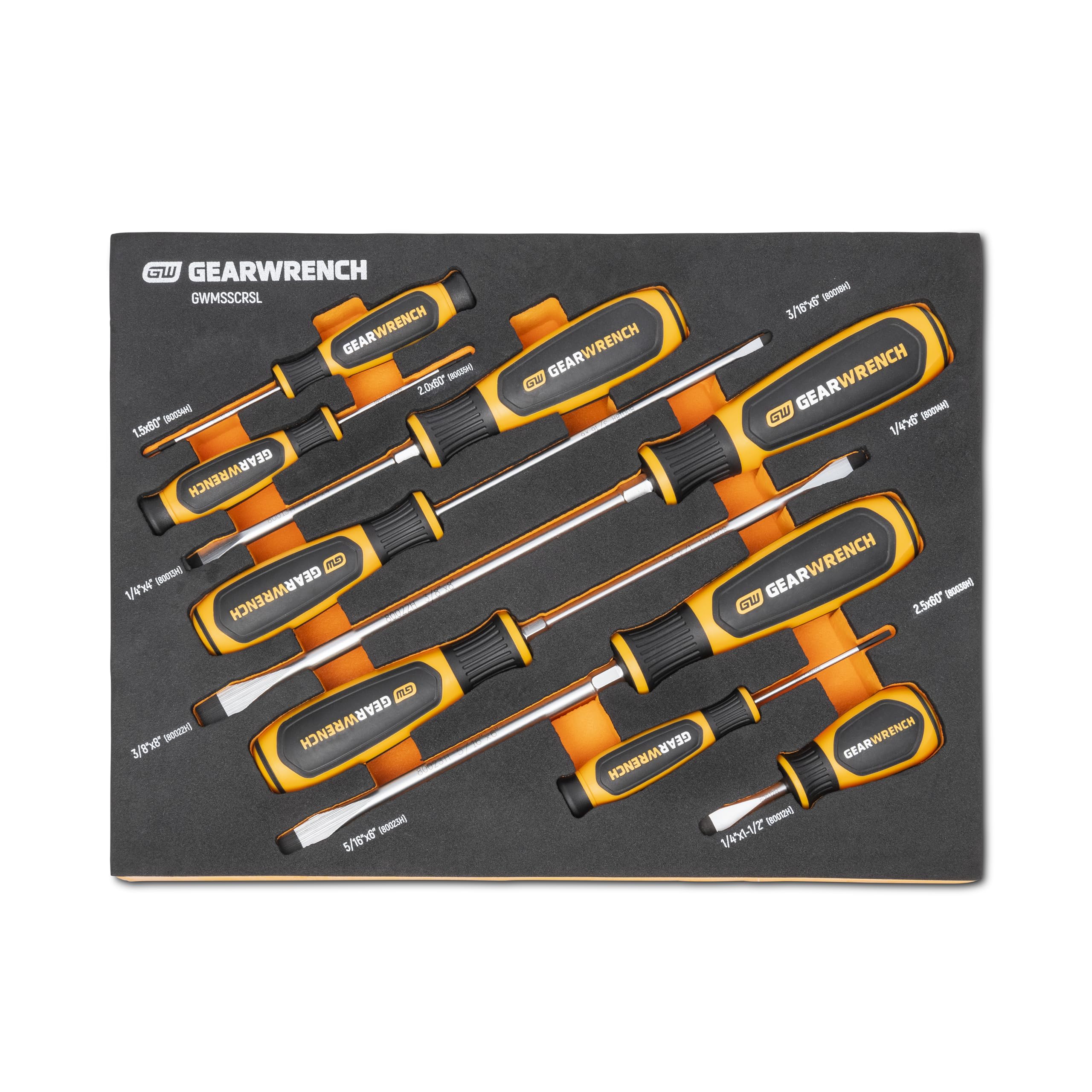 GEARWRENCH 97 Piece 1/4�, 3/8�, 1/2� Drive Bolt Biter Mechanics Tool Set in Foam Storage Tray - GWMSBBS02 - Image 10