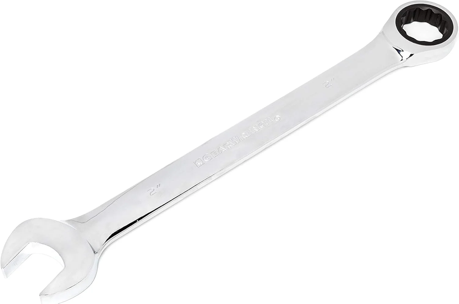 GEARWRENCH 12 Pt. Ratcheting Combination Wrench, 2" - 9056D - Image 2
