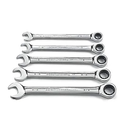 GEARWRENCH 5 Pc. 12 Pt. Ratcheting Combination Wrench Set, SAE - 93005 - Image 17