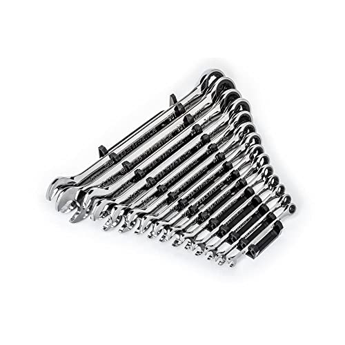 GEARWRENCH 86959 14-Piece 90-Tooth 12 Point SAE Combination Ratcheting Wrench Set - Image 7