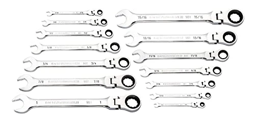 GEARWRENCH - Set Wr Rat Flex Comb 12Pt 90T 14Pc Sae (86759) - Image 6