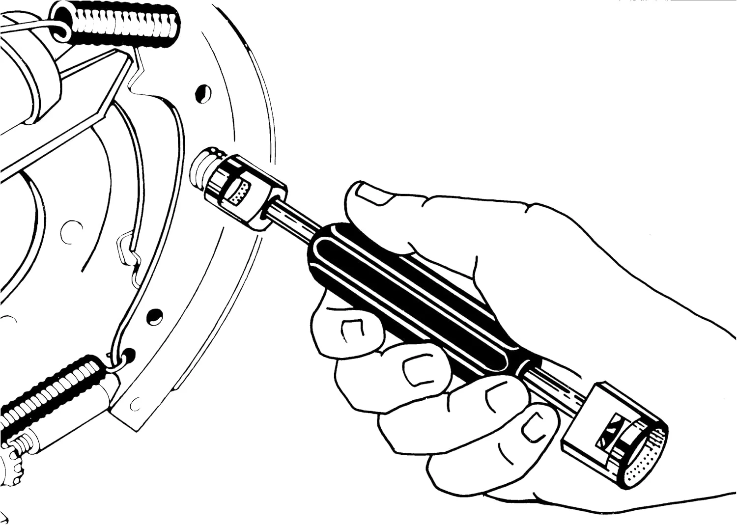 GEARWRENCH 2774D Universal Brake Shoe Retaining Spring Tool - Image 2