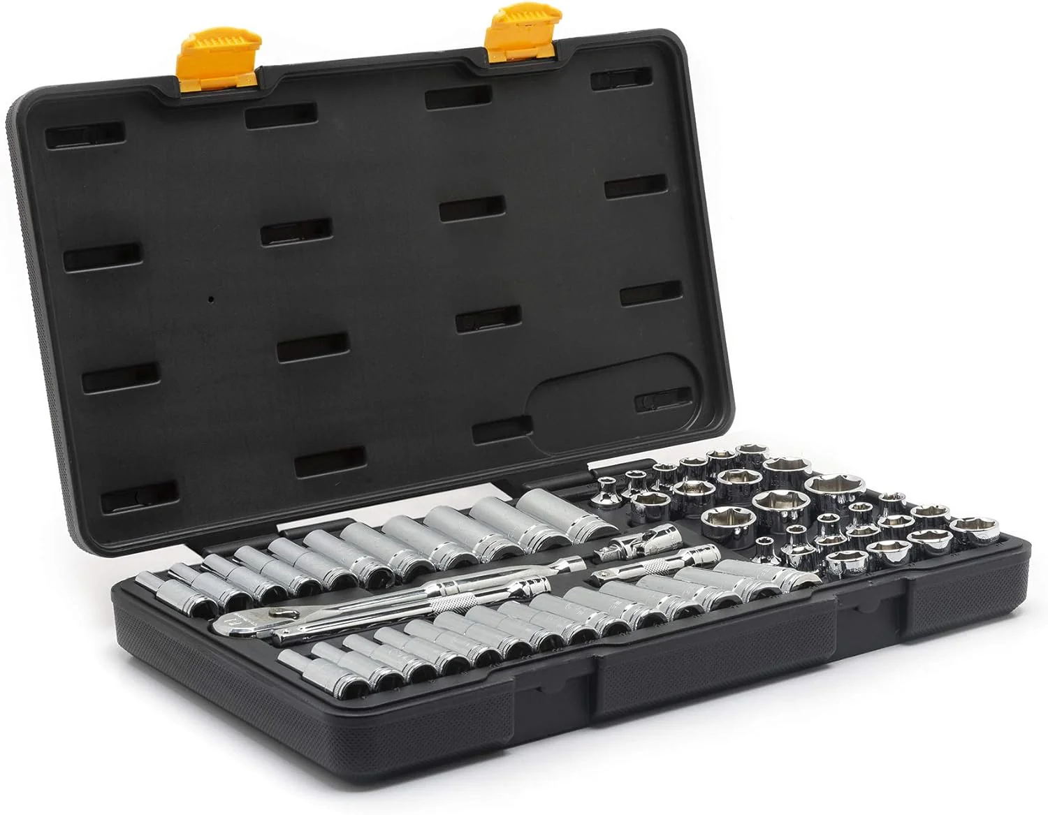 GEARWRENCH 56 Pc. 3/8" Drive 6 Pt. 120XP Mechanics Tool Set, Standard & Deep, SAE/Metric - 80550P - Image 3