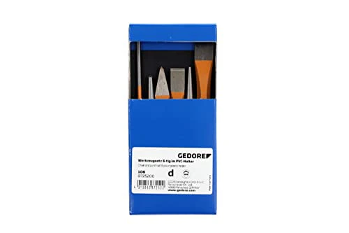 GEDORE 6-Piece Chisel and Punch Set in Plastic Holder - Image 6