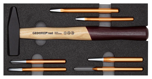 GEDORE 7-Piece Hammer/Chisel Set in 2/6 CT Module - Image 2