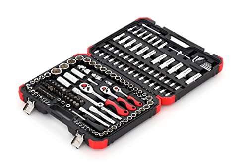 Gedore R45603172 172 Socket Set, 172 Pieces in Case, 1/2-inch 3/8" and 1/4" Sockets and Bits - Image 2