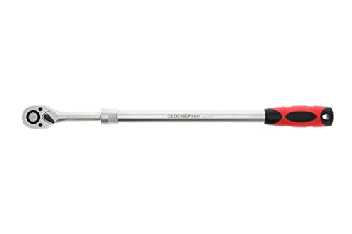 GEDORE R60010027 RED 2C-Telescopic ratchet Reversible 1/2 460-600mm - Image 5