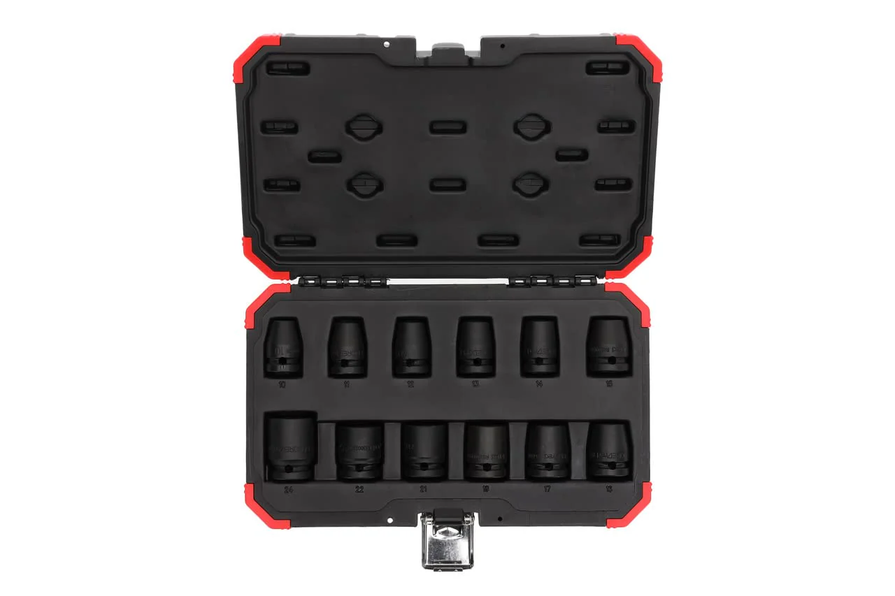 GEDORE RED Impact Socket Set 1/2 12pcs