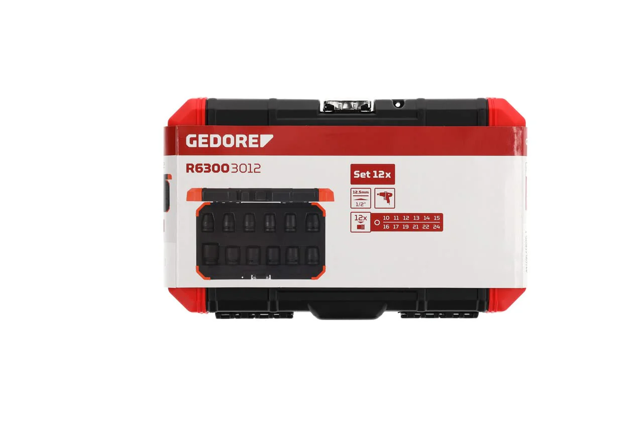 GEDORE RED Impact Socket Set 1/2 12pcs - Image 5