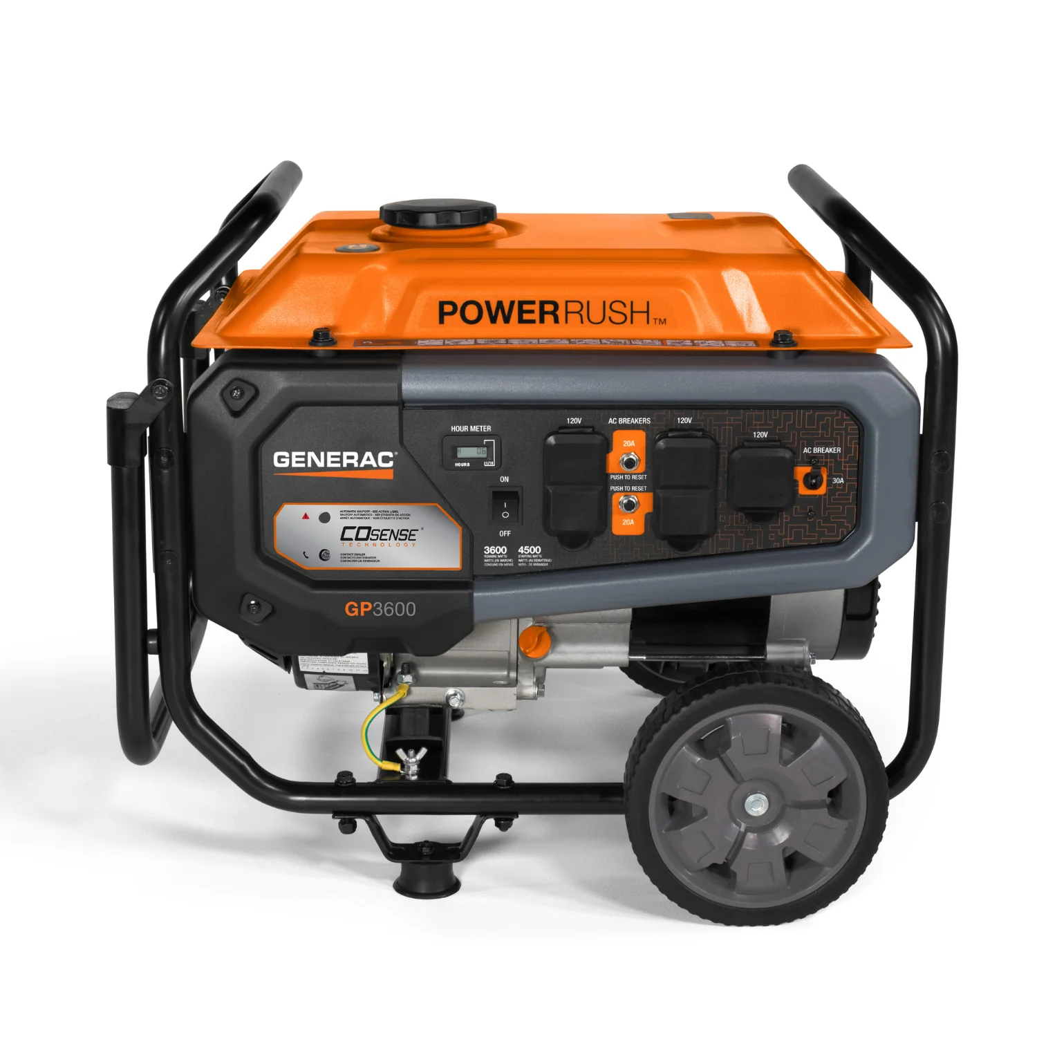Generac 7721 Portable Generator, 3600W, With COsense, 49ST - Image 2