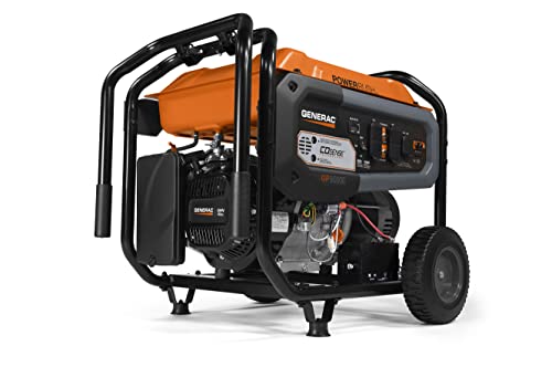 Generac 8,000-Watt Gas-Powered Portable Generator - Electric Start, CO-Sense, CARB Compliant - Reliable Power for Emergencies & Recreation - Image 7
