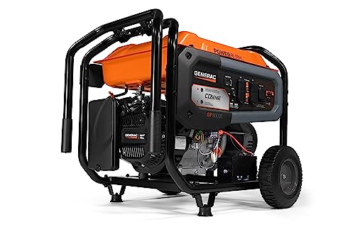 Generac 8,000-Watt Gas-Powered Portable Generator - Electric Start, CO-Sense, CARB Compliant - Reliable Power for Emergencies & Recreation - Image 8