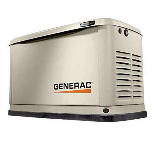 Generac 7171 Guardian 10kW Home Standby Generator – Aluminum Enclosure, Wi-Fi Enabled, G-Force Engine, Whole House Backup