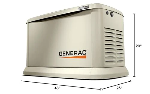 Generac 7290 Guardian 26kW Home Standby Generator – Aluminum Enclosure, Wi-Fi Enabled, G-Force Engine, Whole House Backup - Image 7
