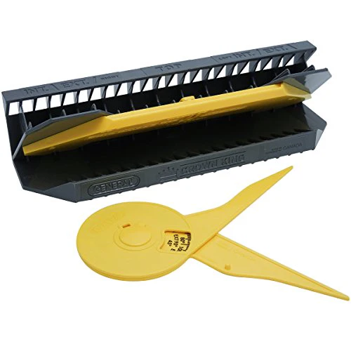 General Tools E-Z Pro Crown King Molding Jig with Protractor