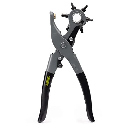 General Tools Leather Hole Punch Tool, 5/64 In. to 3/16 In.