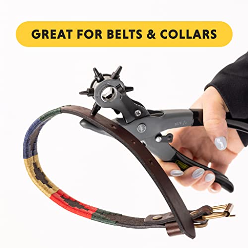 General Tools Leather Hole Punch Tool, 5/64 In. to 3/16 In. - Image 5