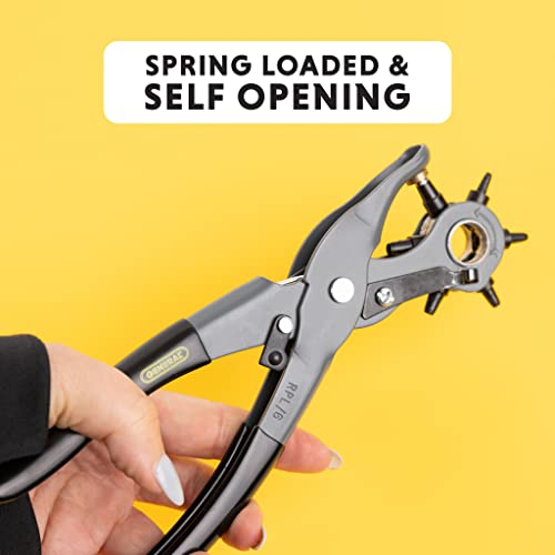 General Tools Leather Hole Punch Tool, 5/64 In. to 3/16 In. - Image 8