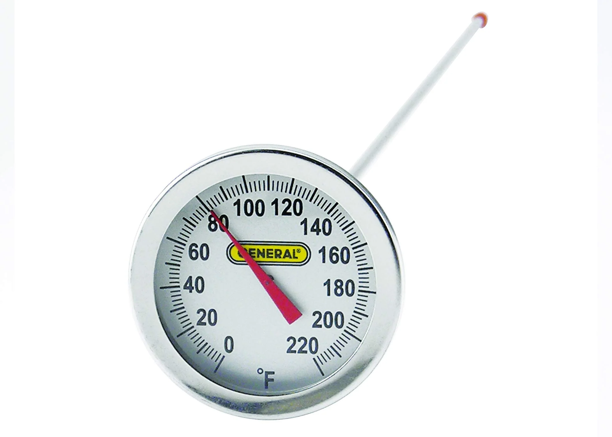 General Tools 20 In. Analog Stem Thermometer with 0° to 220°F Range - Image 3