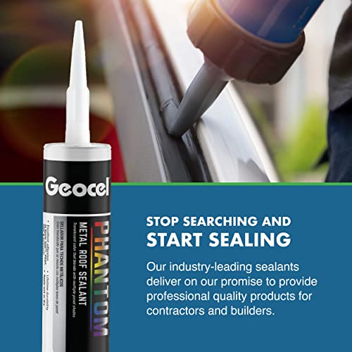 Geocel 4350 Metal Roof & Siding Construction Sealant, Burnished Slate, 10.1 fl. oz. - Image 3