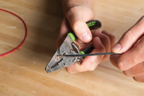 Greenlee 1955-SS Stainless Steel Wire Stripper for 10-18 AWG Solid and 12-20 AWG Stranded, Heavy-Duty Stripper, Cutter, and Crimper Tool - Image 6
