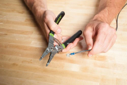Greenlee 1955-SS Stainless Steel Wire Stripper for 10-18 AWG Solid and 12-20 AWG Stranded, Heavy-Duty Stripper, Cutter, and Crimper Tool - Image 8