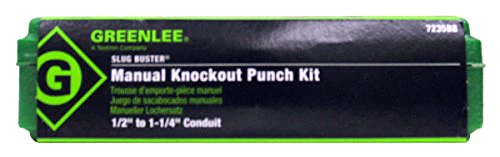 Greenlee 7235BB Slug-Buster Manual Knockout Kit - Image 4