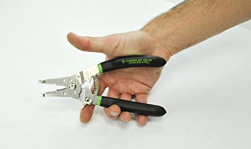 Greenlee Hand Tools Stainless Steel Wire Stripper Pro (1956-SS), 6-14AWG - Image 5